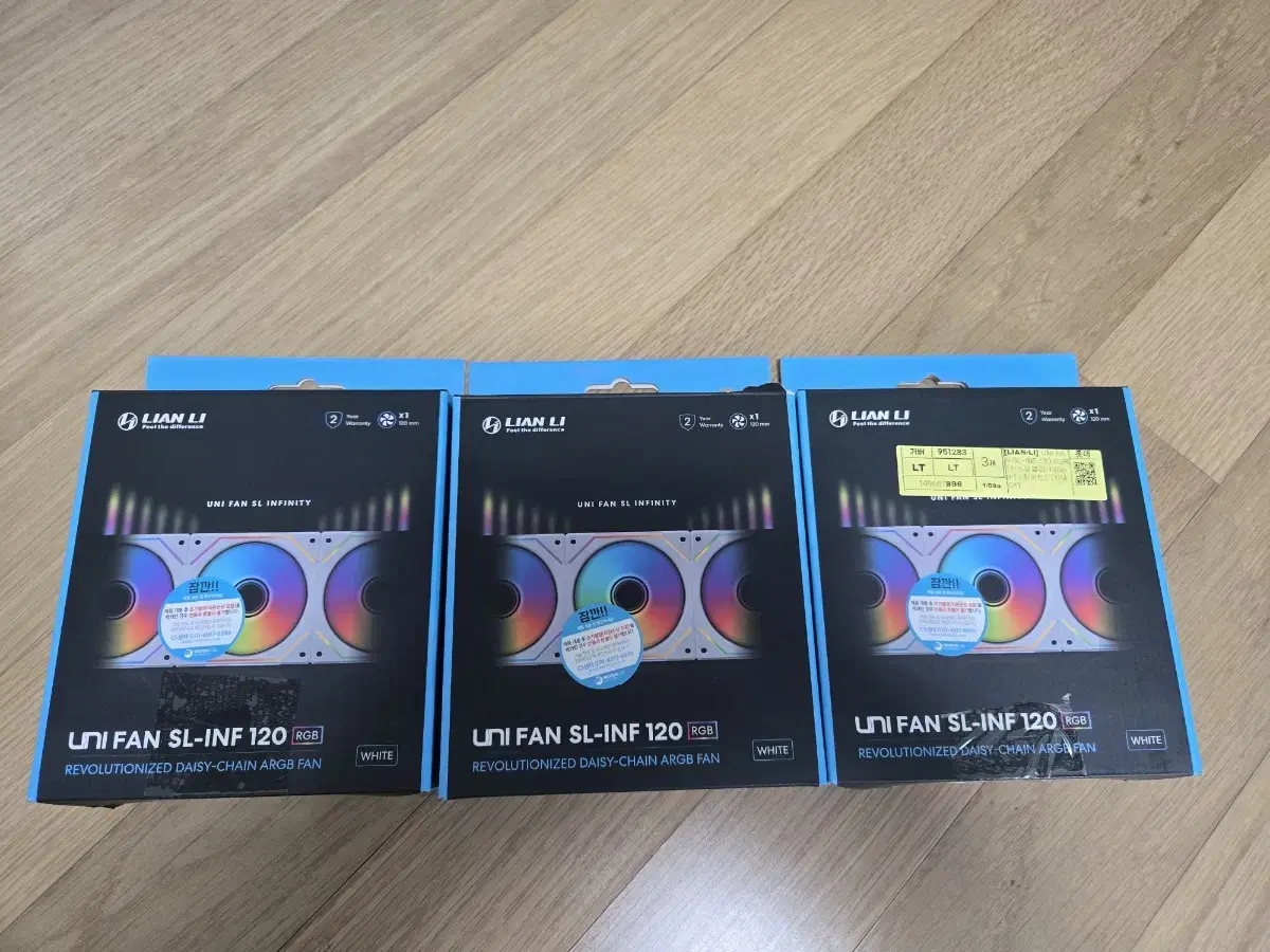 리안리  FAN  SL- 120 RGB 화이트