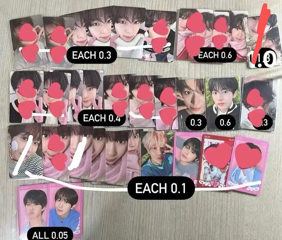 NCT wish Christmas Random Pack WTS