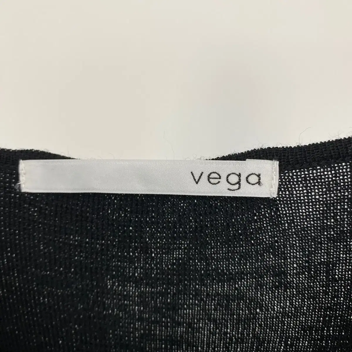 빈티지 vega 사이드 딥 슬릿 니트 원피스