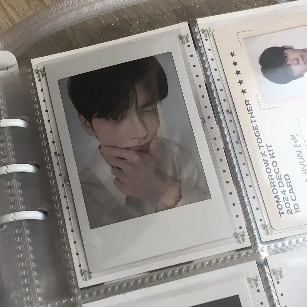 TXT Japan Instant photocard Agung Bread soobin taehyun pola Photocard