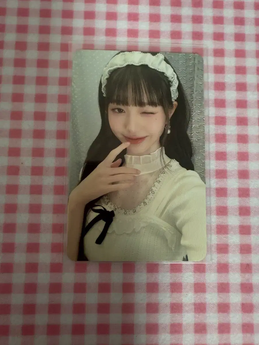 ive wonyoung 2024season'sgreetings genuinephotocard