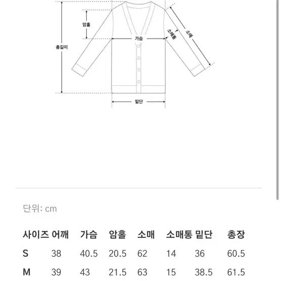 매그제이 MAGJAY 울 100 웨이브 버튼 가디건 - 네이비(새상품)