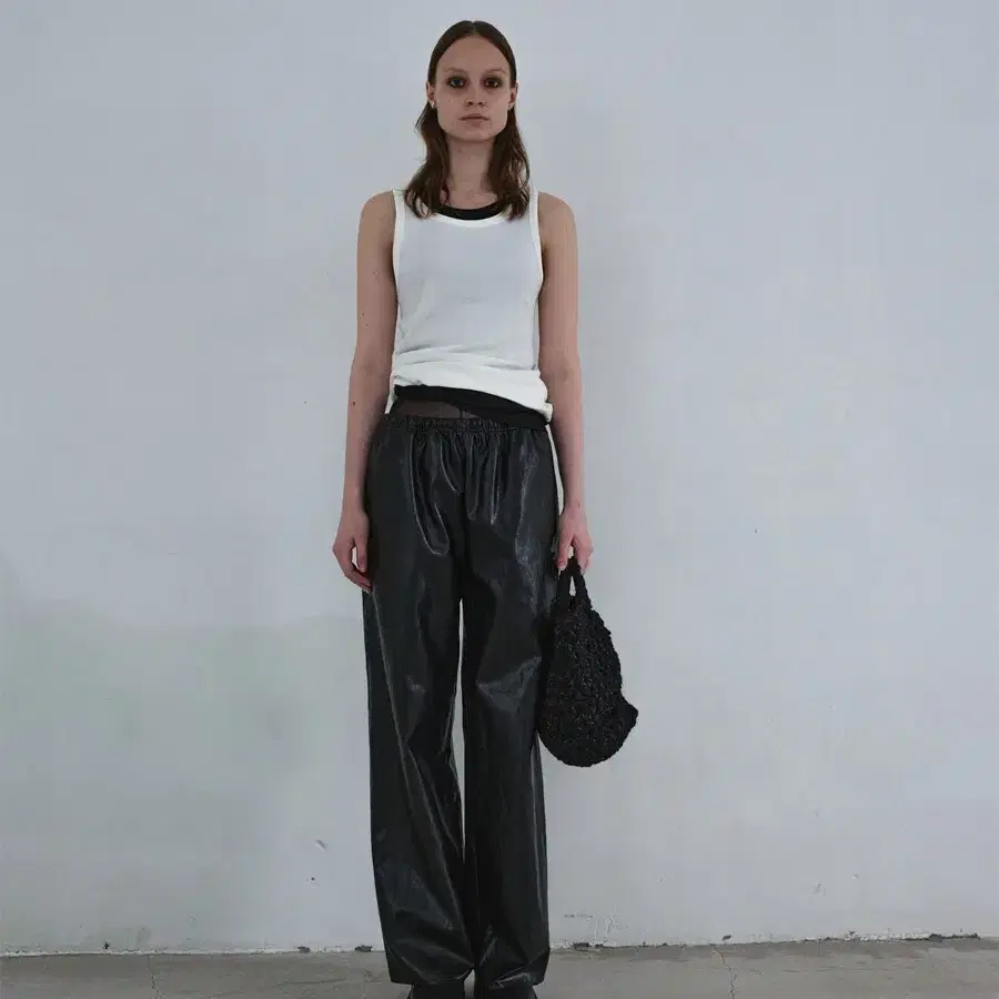 NOTHINGEVERYTHING VEGAN LEATHER PANTS