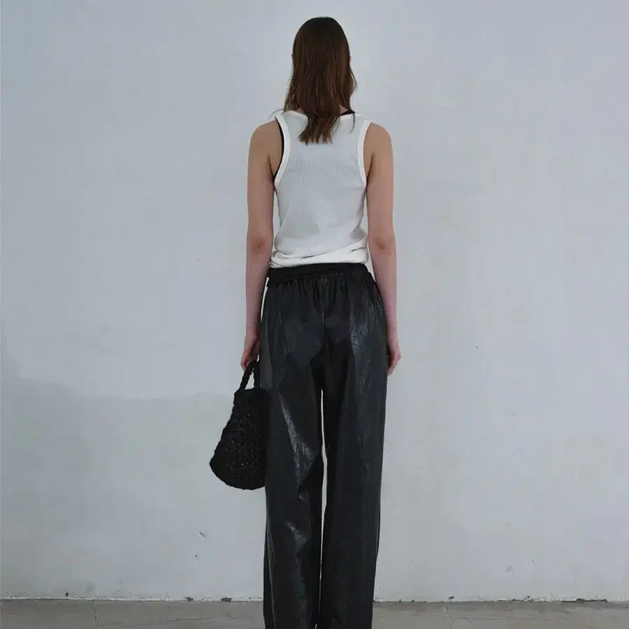 NOTHINGEVERYTHING VEGAN LEATHER PANTS