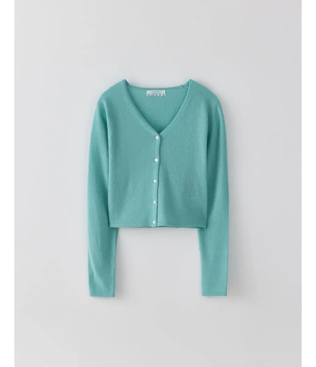 타낫 Roovy crop cardigan (mint)