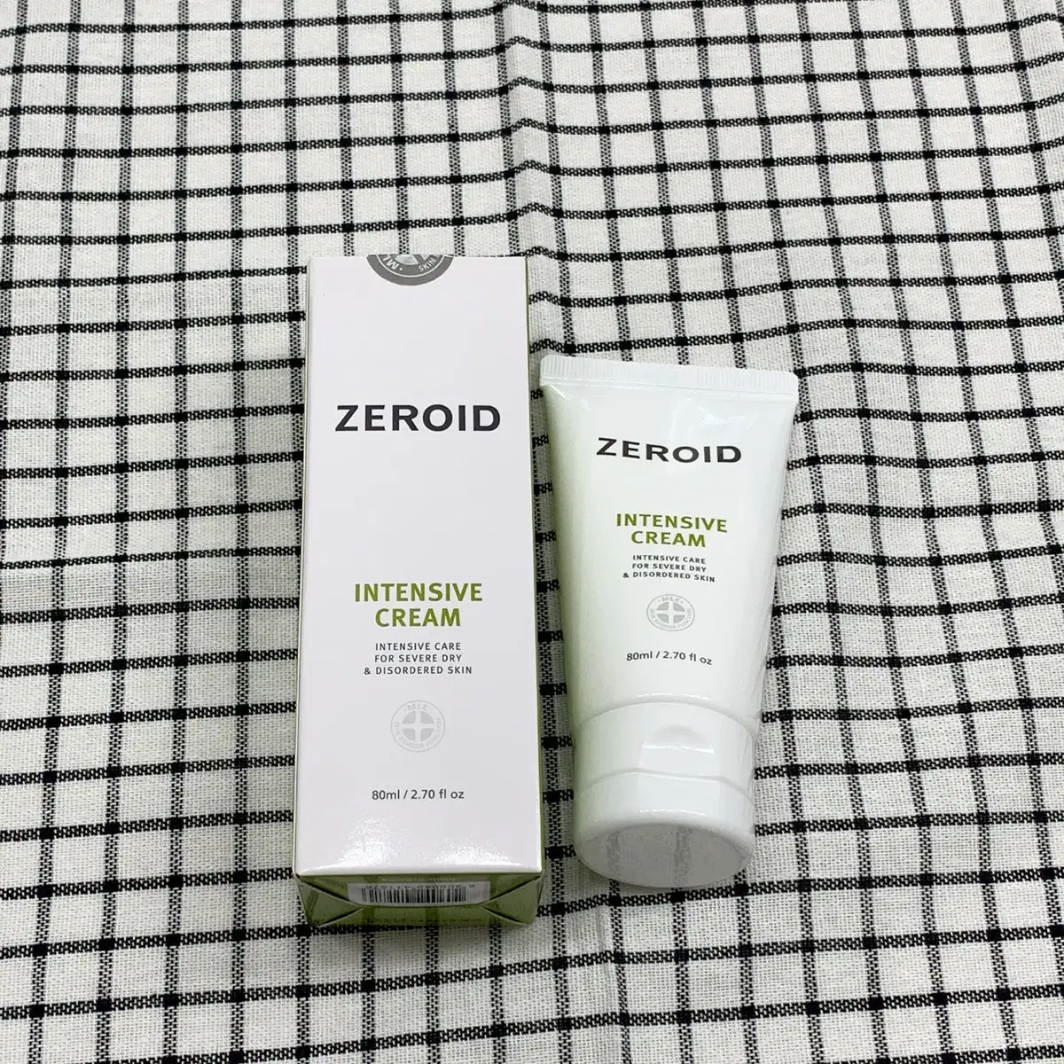 zeroid 인텐시브 크림 장벽크림 보습크림 80ml 미개봉