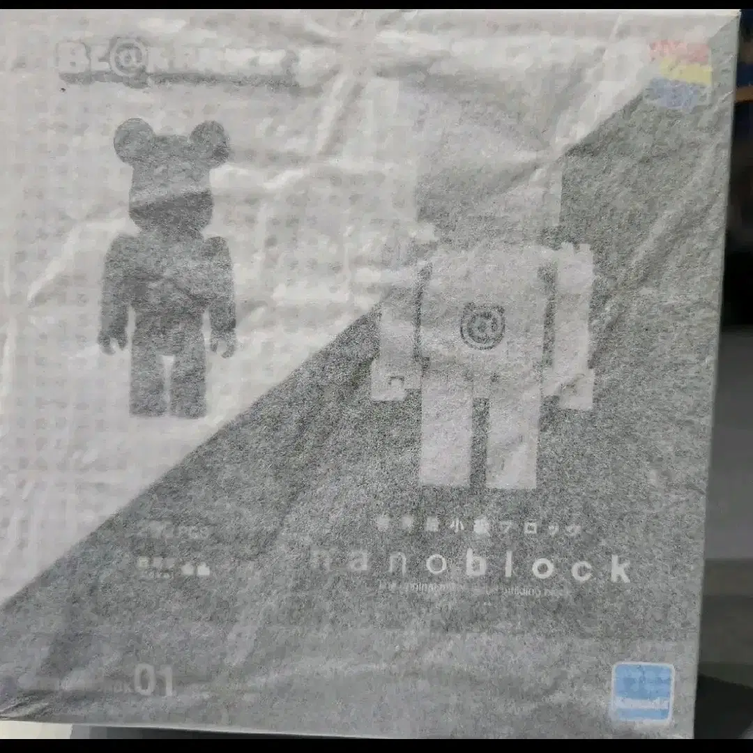 베어브릭 be@rbrick 나노블럭 set B