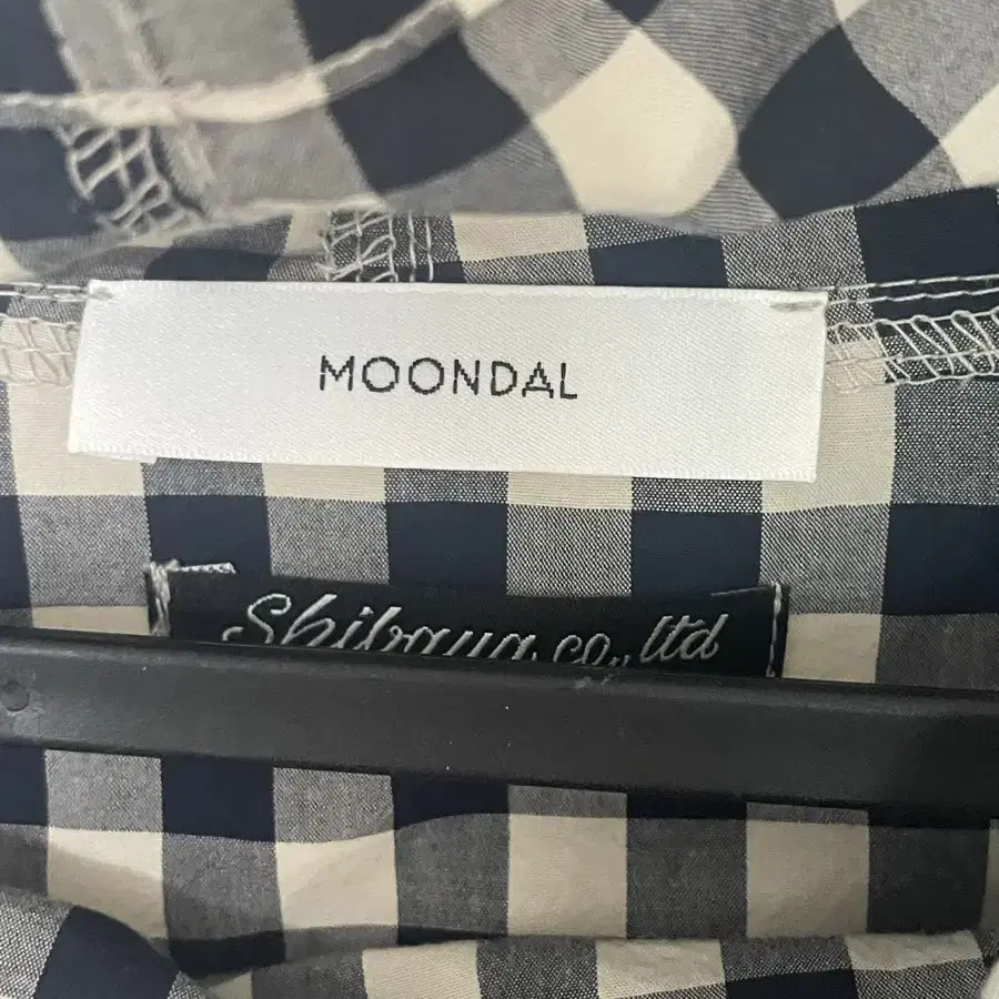 문달(moondal) Belted Anorak in Navy(벨티드아노락