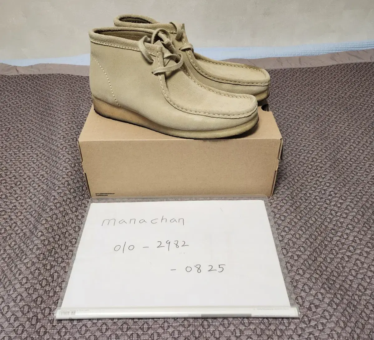 클락스CLARKS/왈라비/43(280)