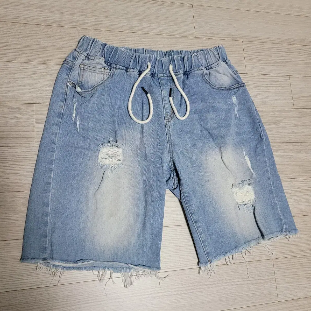 F&S JEANS 데님 워싱 연청 반바지 XL , 105 사이즈