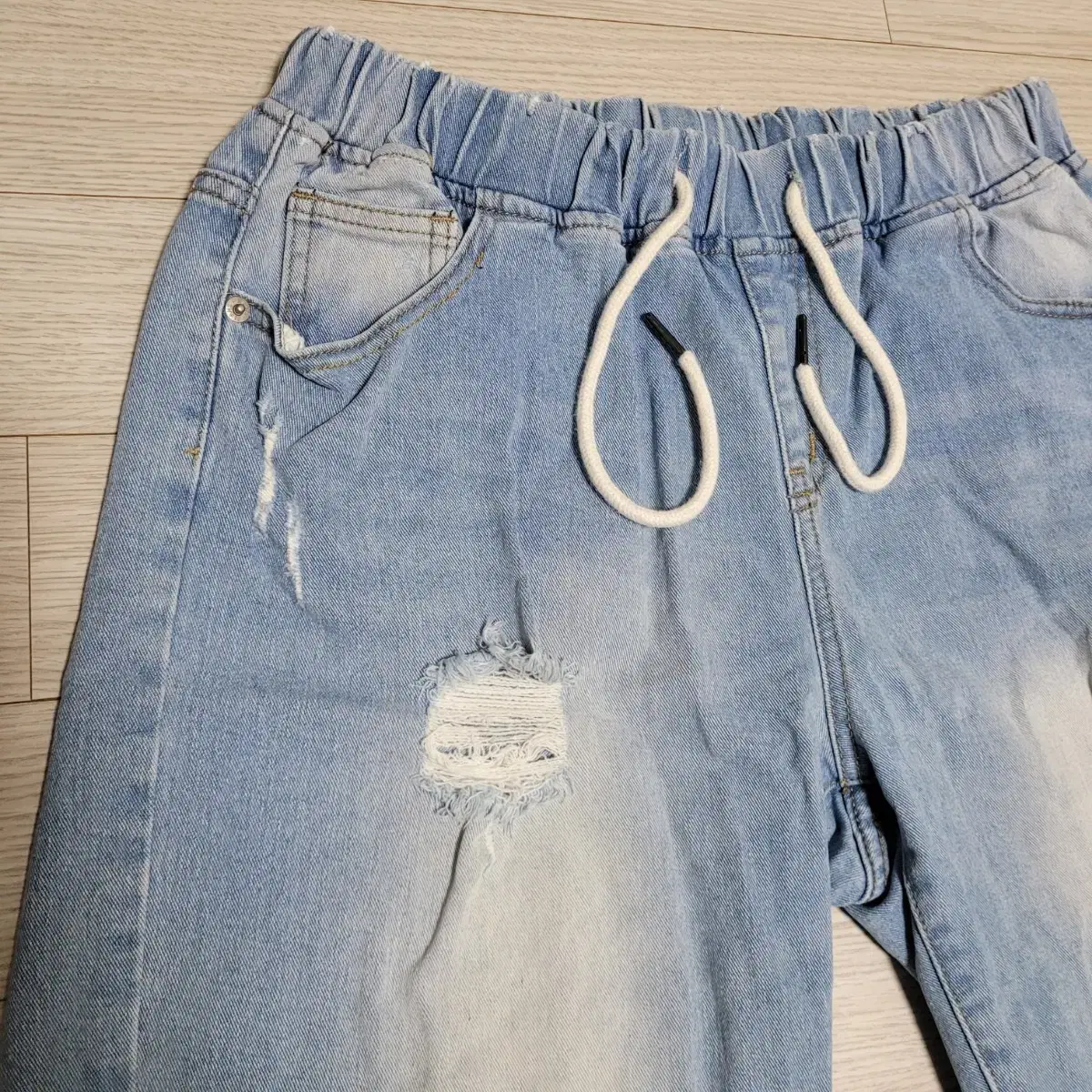 F&S JEANS 데님 워싱 연청 반바지 XL , 105 사이즈