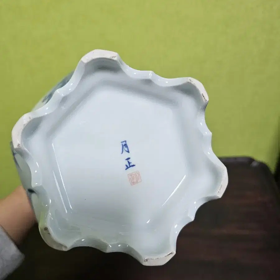 작품도자기 높이27cm