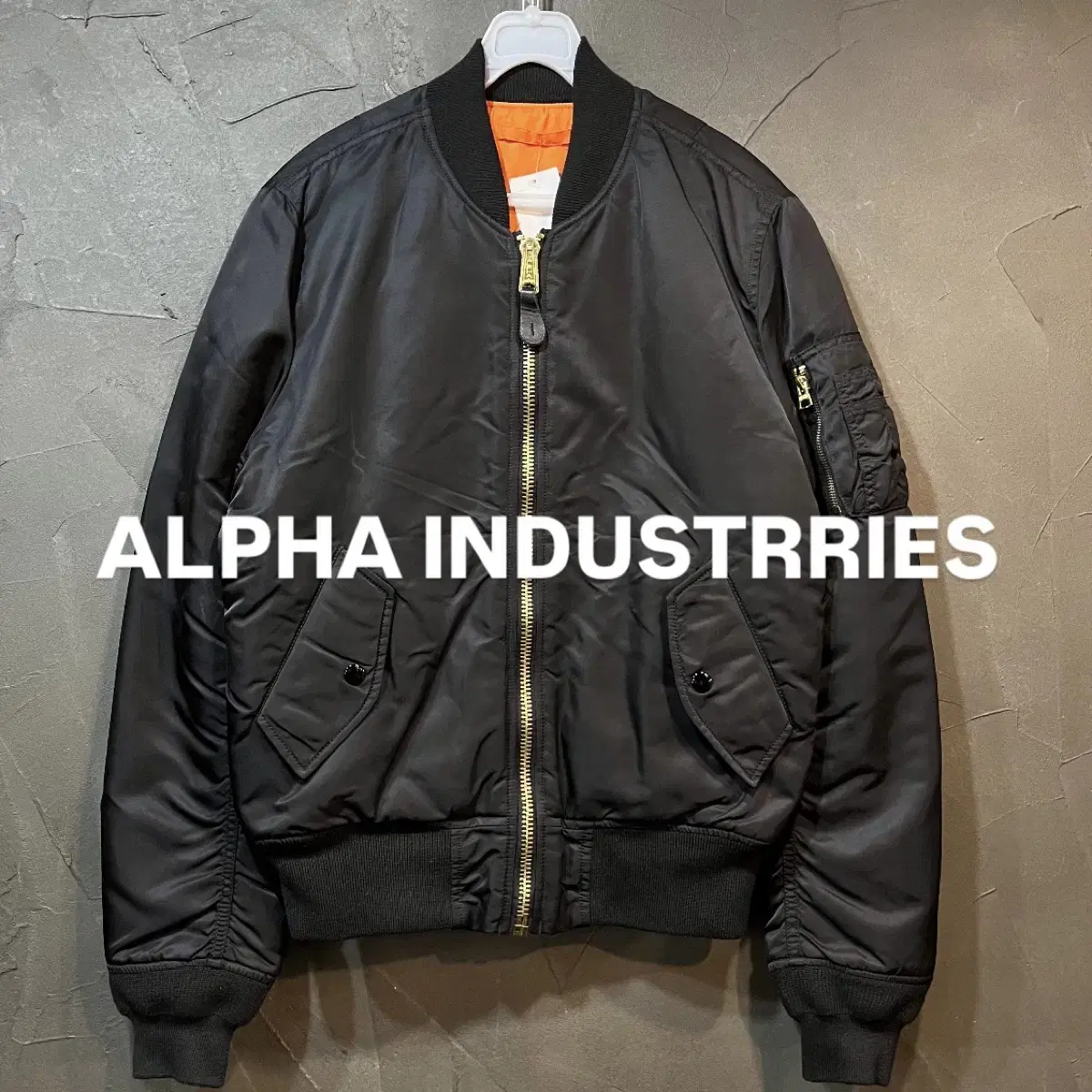 [S] ALPHA INDUSTRIES 알파인더스트리 MA-1 자켓