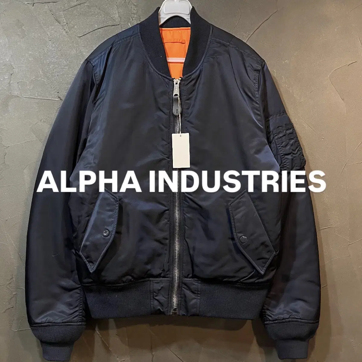 [L] ALPHA INDUSTRIES 알파인더스트리 MA-1 자켓