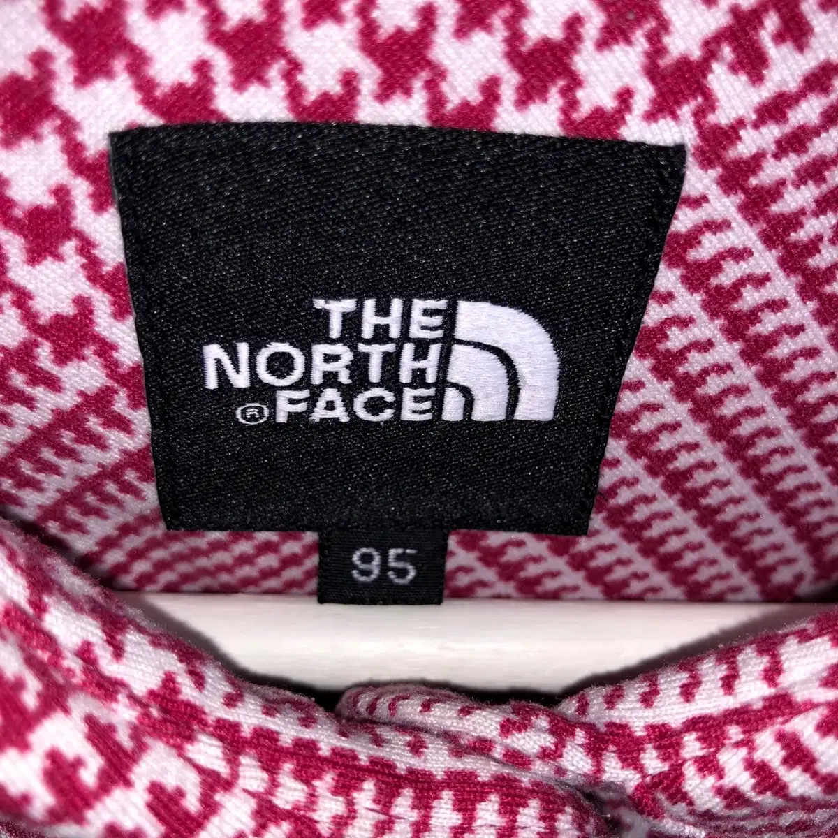 The North Face 체크 패턴 남녀공용 셔츠 (95L)