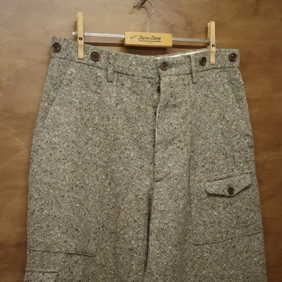 90s Aigle Donegal Tweed Wool Trouser