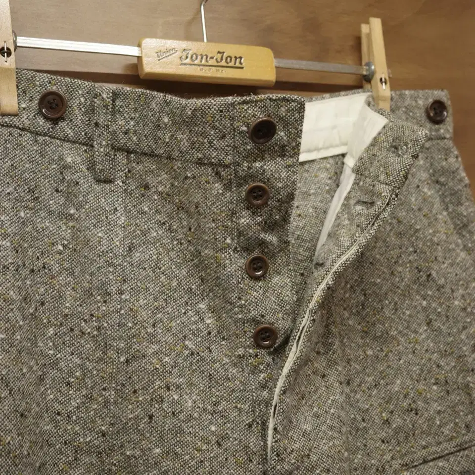 90s Aigle Donegal Tweed Wool Trouser