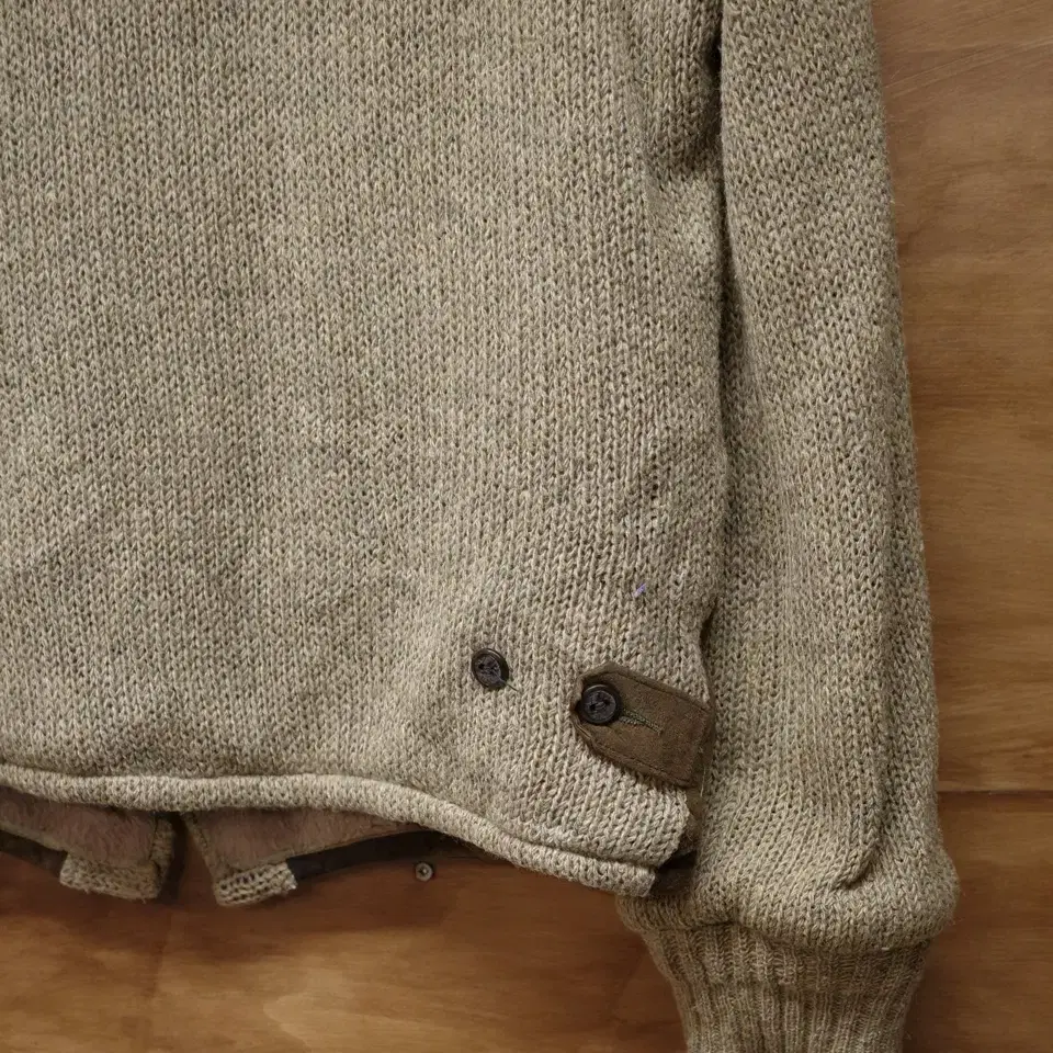 50s 60s Cooper Sportswesr suede knit