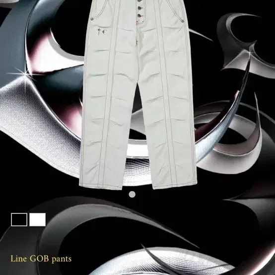 떠그클럽 Line Gob pants