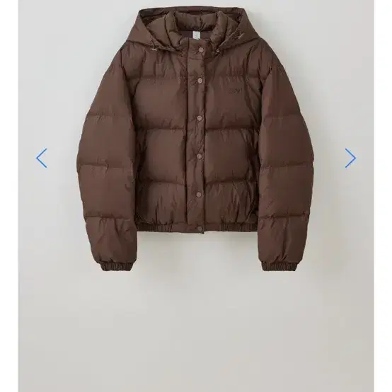 타낫 패딩 muddy puffer jacket 브라운