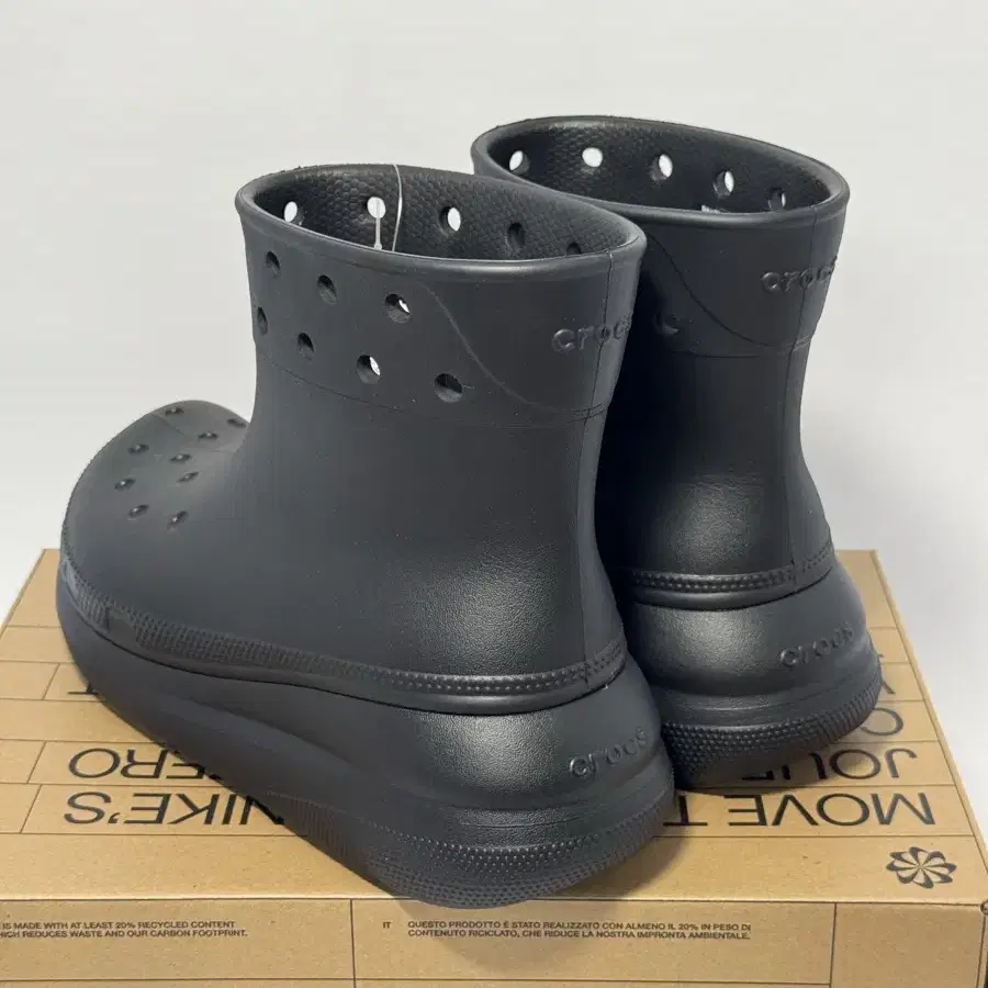 크록스 CROCS 클래식 크러쉬 부츠 블랙 250mm