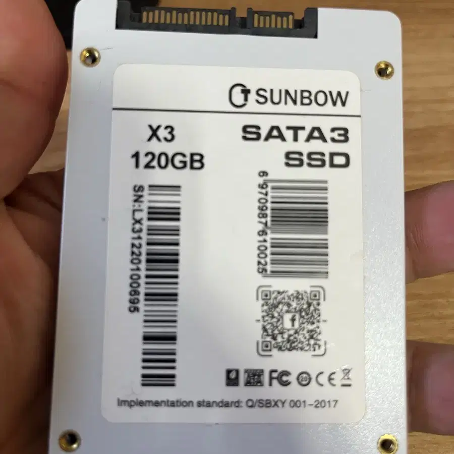 TCSUNBOW X3 SSD (120GB)