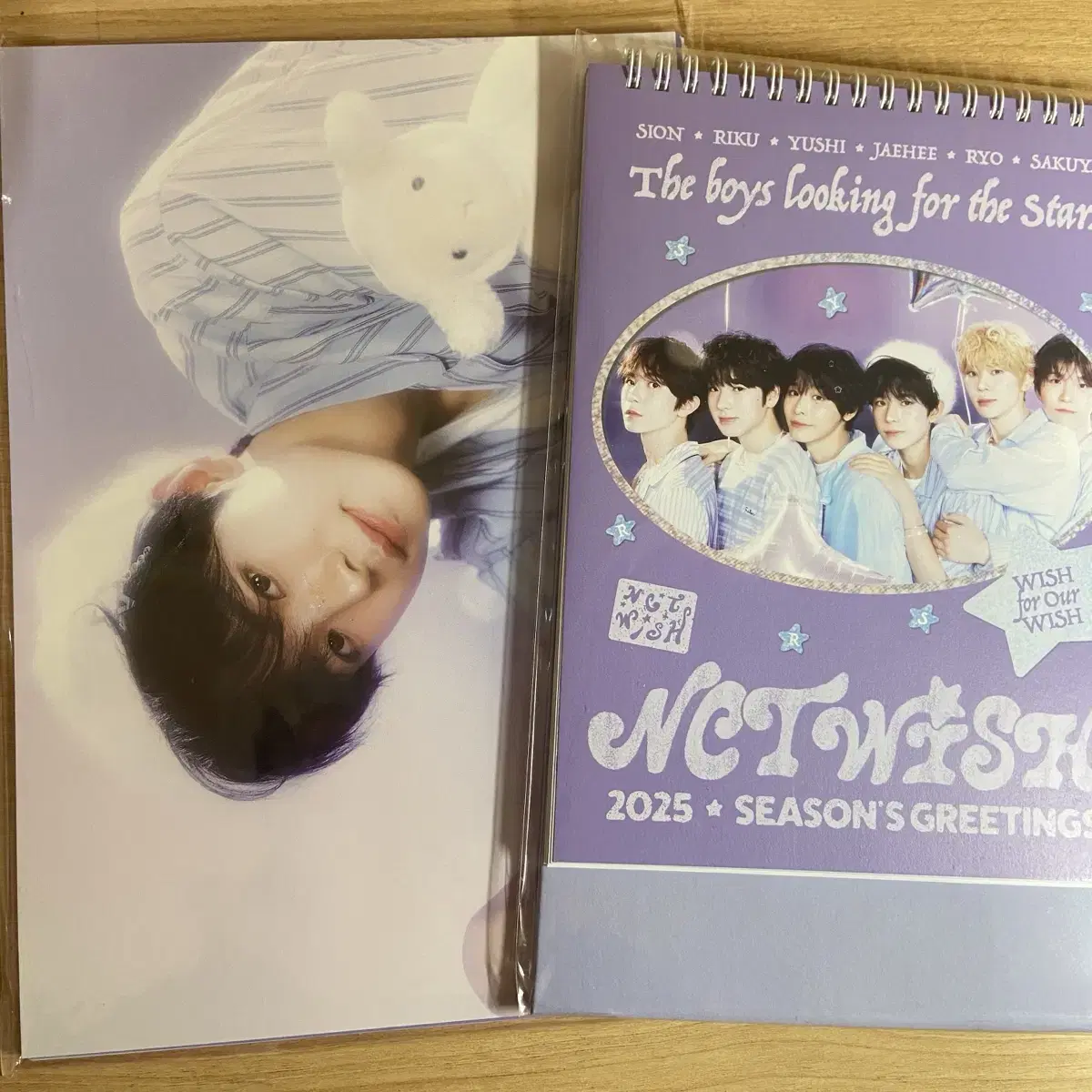 NCT wish season's greetings NCT Shion Rikuyuu Shijaihiryosakuya Photo Card Transfer