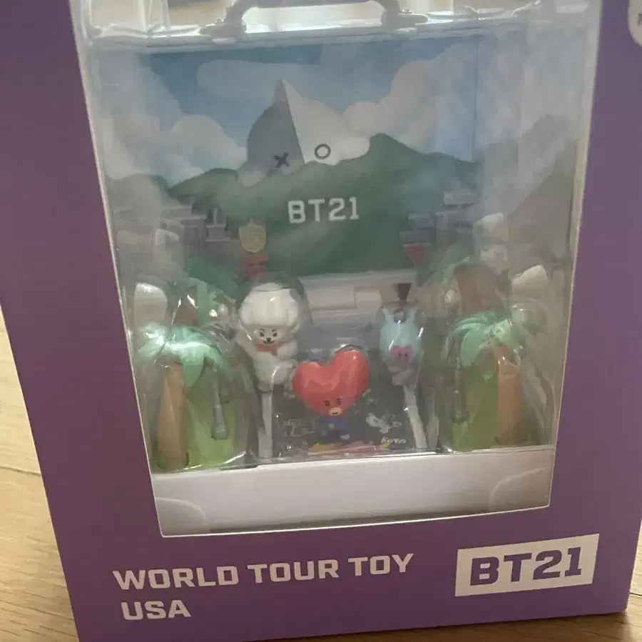 방탄소년단 라인프렌즈 BT21 피규어 오피셜 토이 월드투어