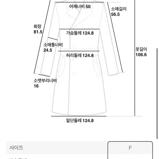 구호플러스 시그니처 맥 트렌치코트