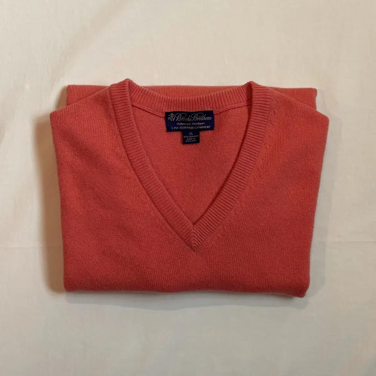 Brooks Brothers 3-PLY Cashmere Knit ( XL/107-110)