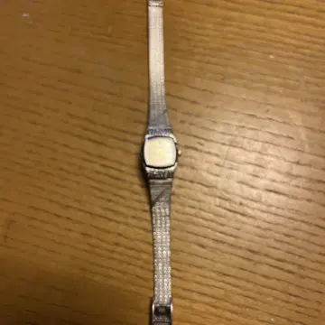 실버 메탈 밴드 시계 밴드 시계