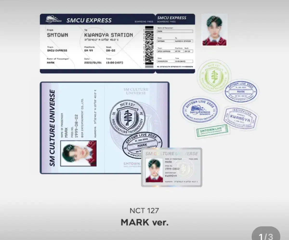 kwangya passport setmarksDoyoungIreneSulgiJeno