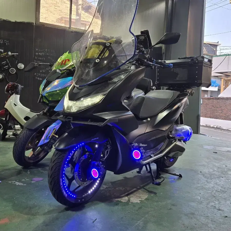 pcx125 풀튜닝 풀파츠