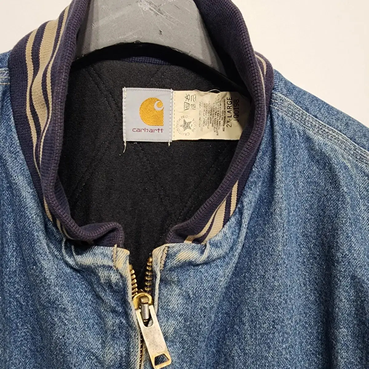 칼하트 CARHARTT 90.S덕 켄버스 데님 워크자켓 2XL