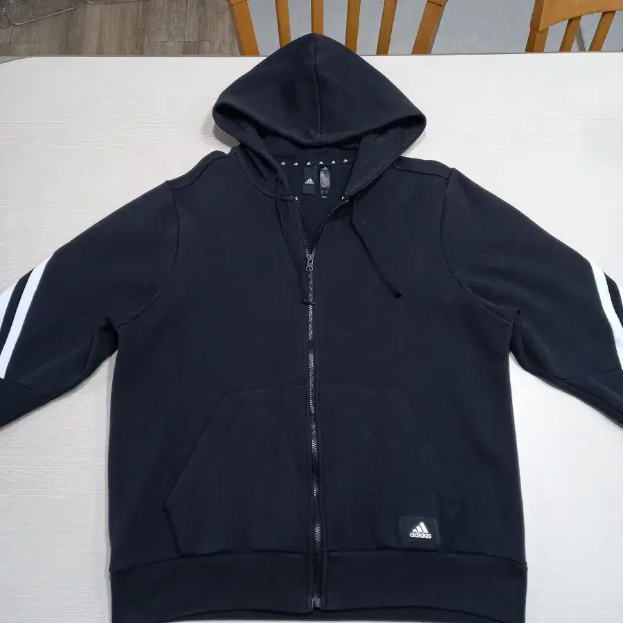 2XL110 adidas 후드 트레이닝상의 블랙 2XL-33