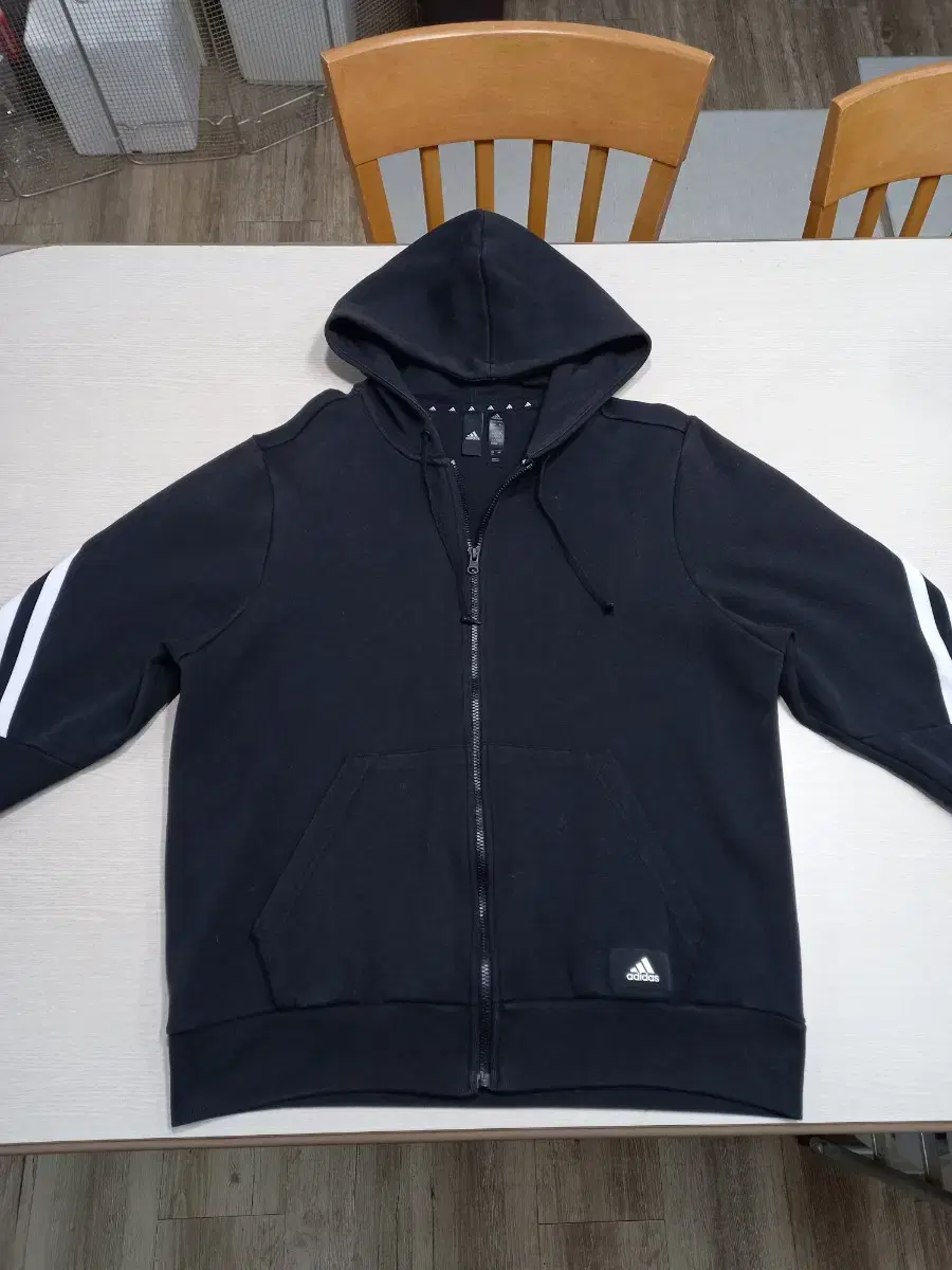 2XL110 adidas 후드 트레이닝상의 블랙 2XL-33