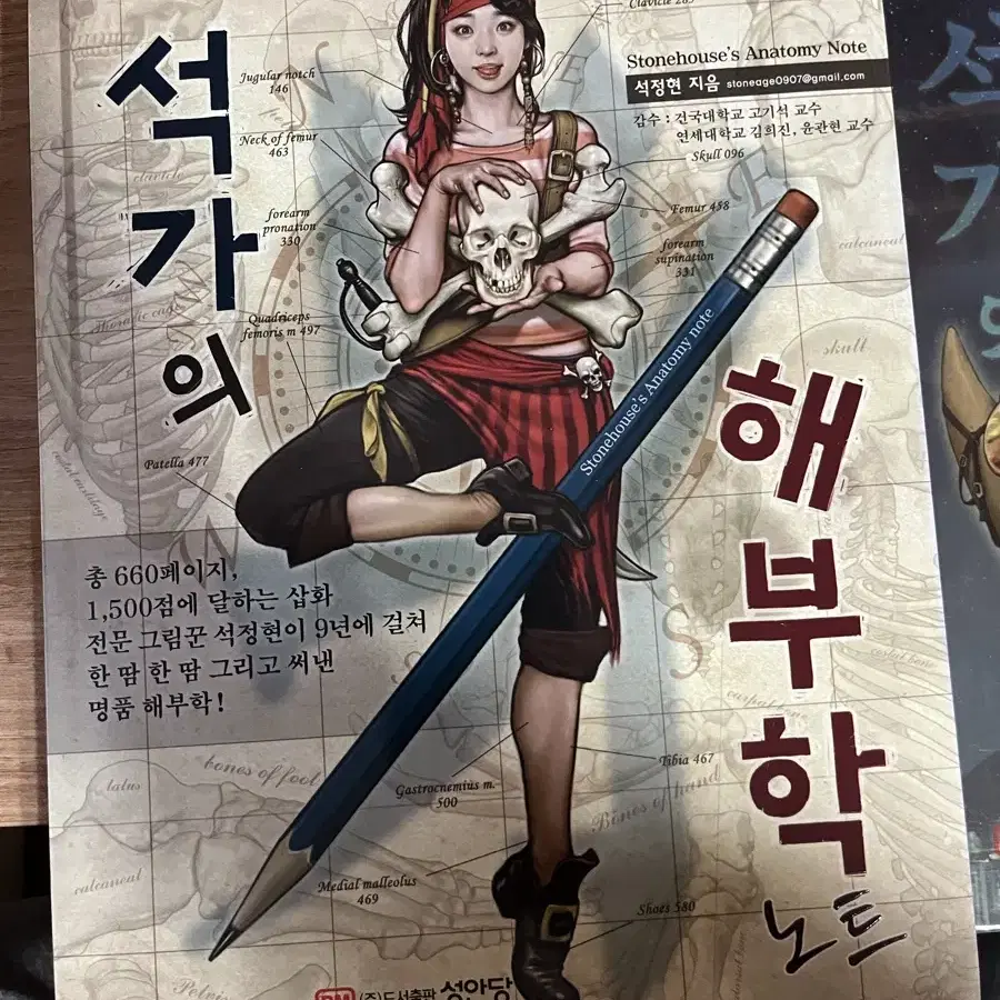 석가의 해부학노트&인물화노트