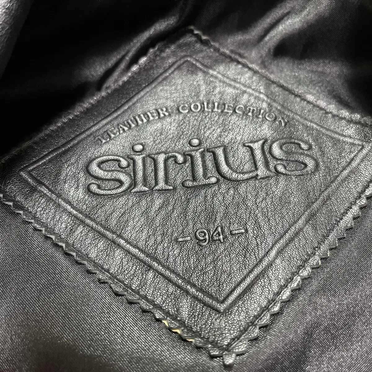 Sirius Leather 양가죽 벨티드 조끼 원피스(94)