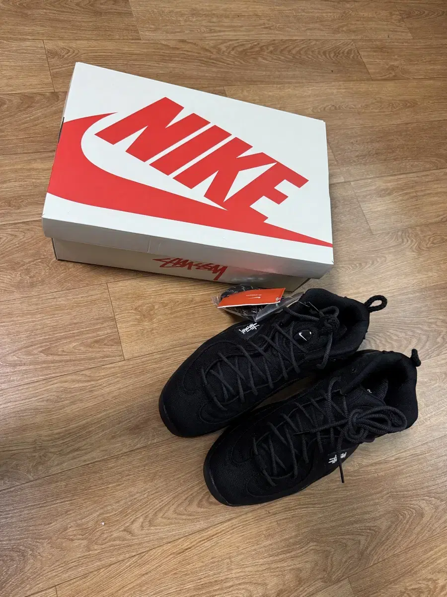 Nike x Stussy Air Penny II Black 280