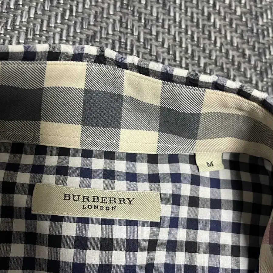 M] 버버리(BURBERRY)깅엄체크 셔츠 남방