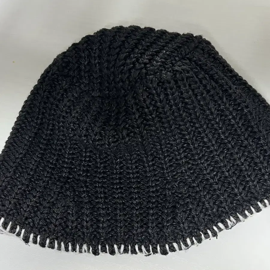 레씨토 Smock Paper Knit Bucket Hat_[Black]