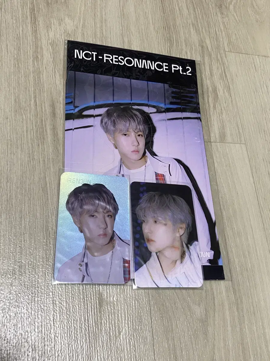 nct lenticular photocard set renjun