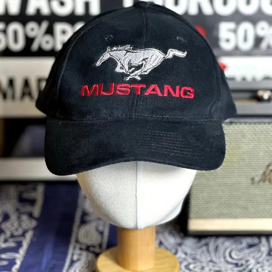 90s Mustang 빈티지 머스탱 모자