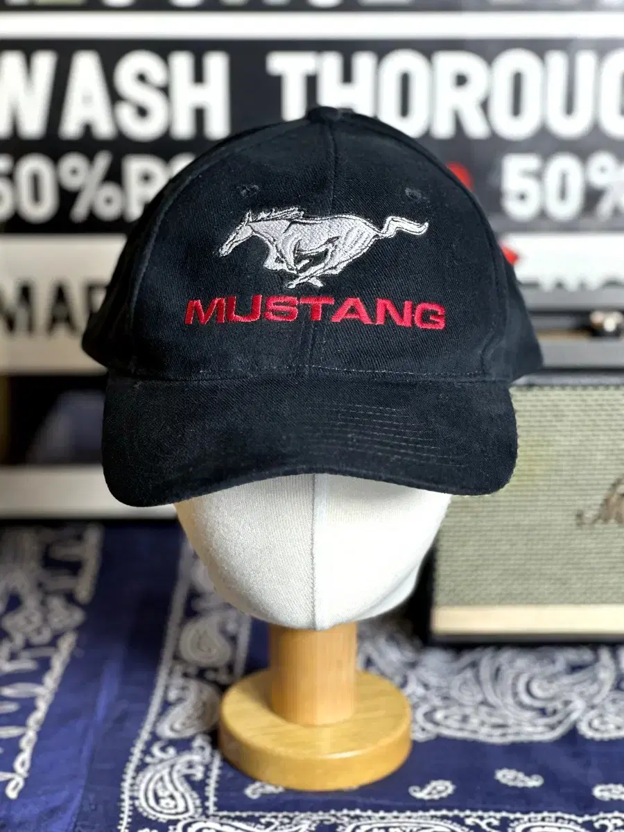 90s Mustang 빈티지 머스탱 모자