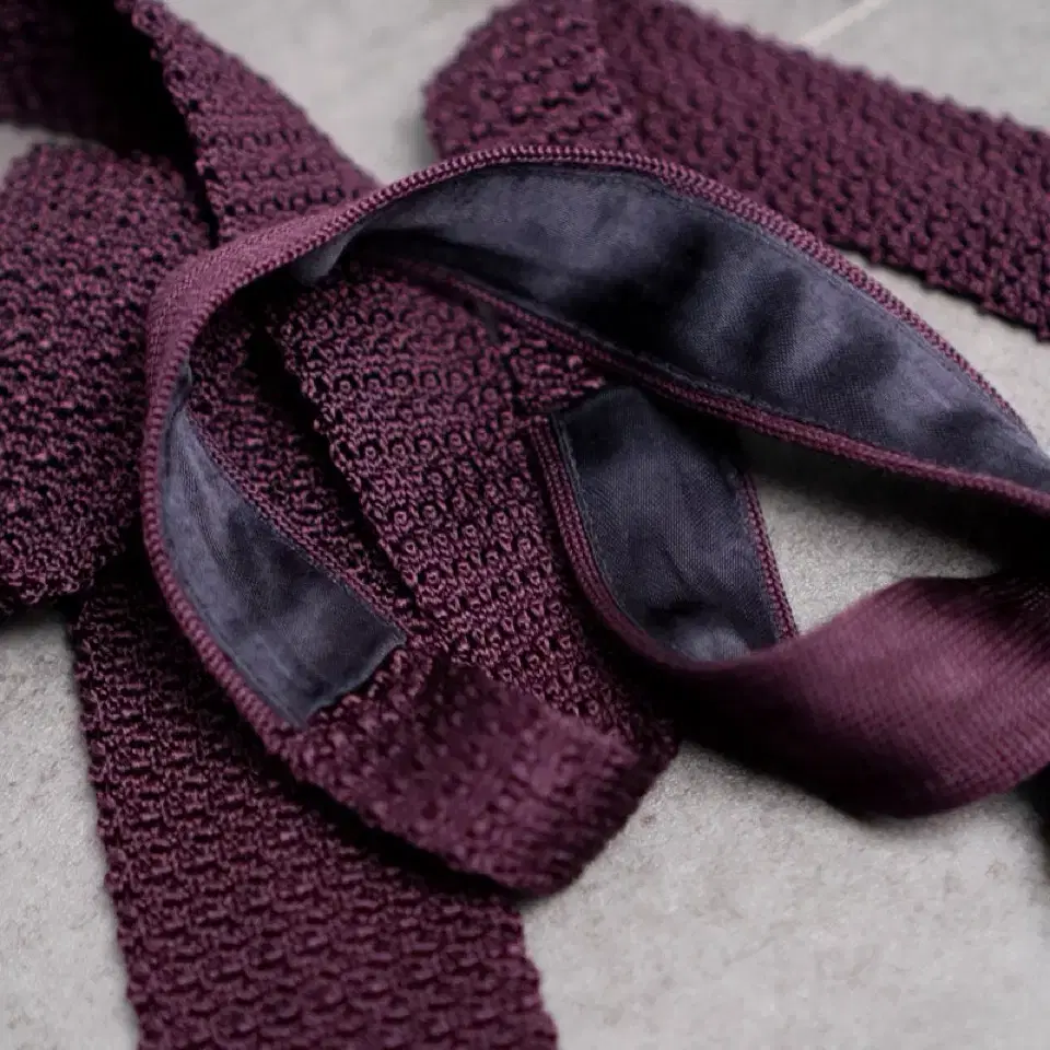 00s RL Black Label knit Silk Tie (5)