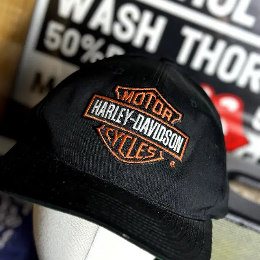 90s Harley Davidson 빈티지 할리데이비슨 모자