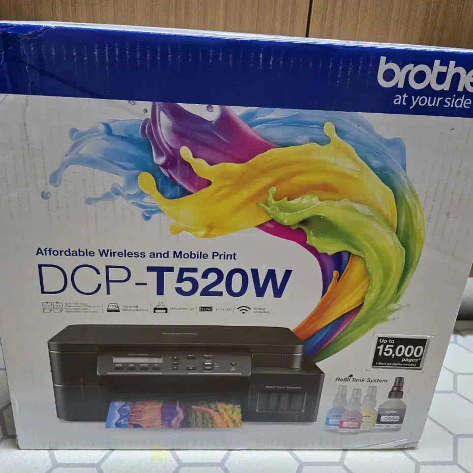 브라더 무한복합기 DCP-T520W 팝니다.