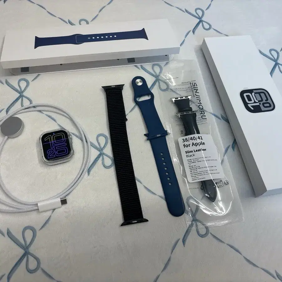 애플워치 10 GPS+Cellular 실버 42mm