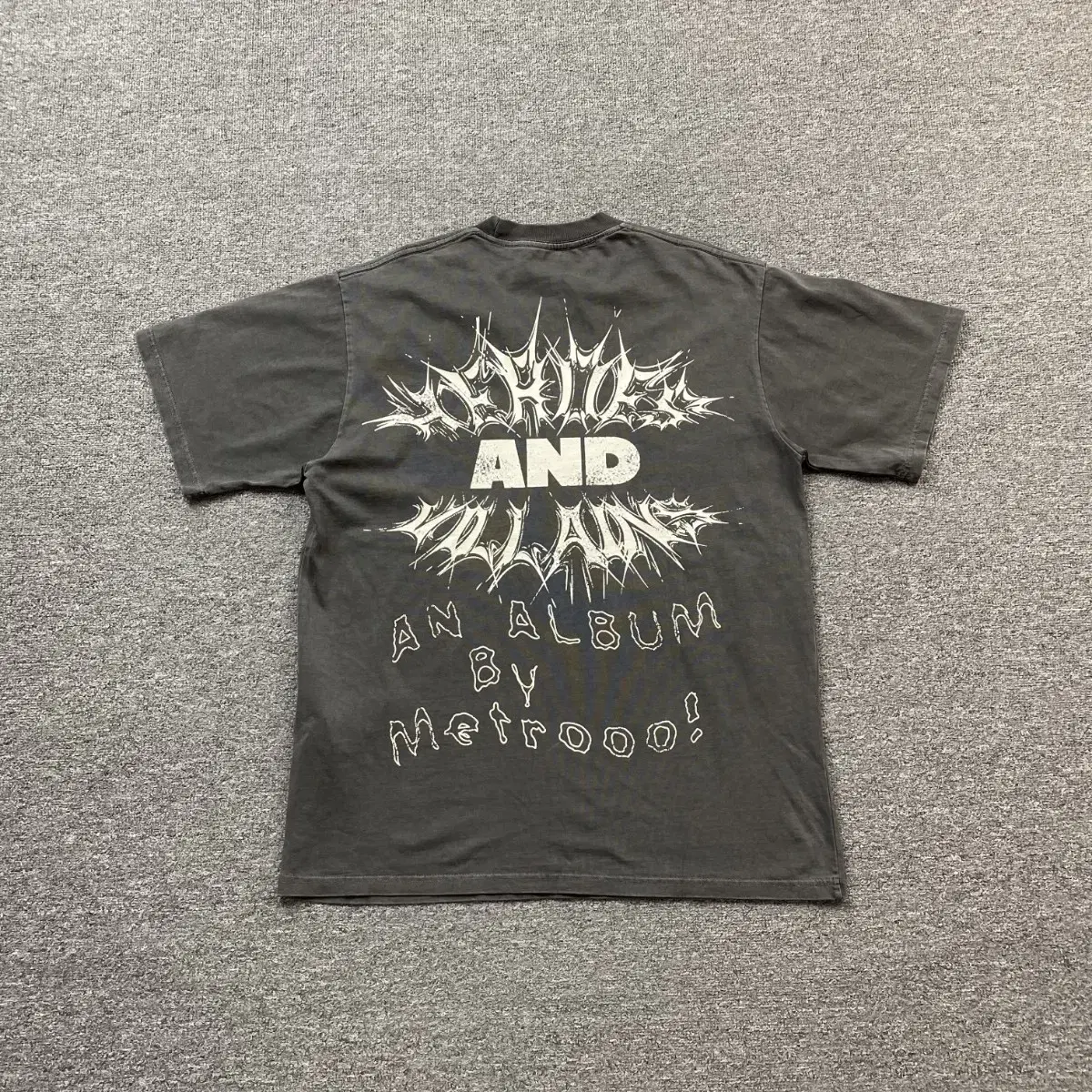 Metro Boomin Heros Villains Cover T-Shirt