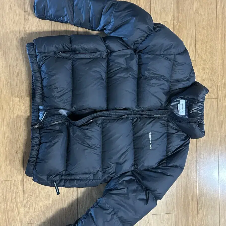 디스이즈네버댓 PERTEX T Down Jacket Black